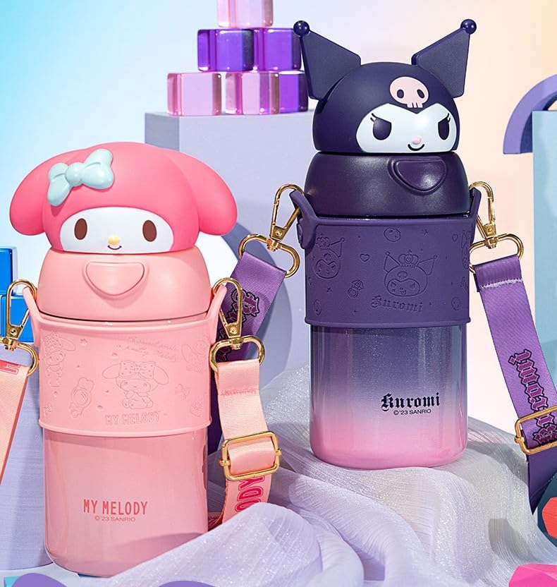 Amazon.com: My Melody Pink Stainless Steel Insulated Water Bottle