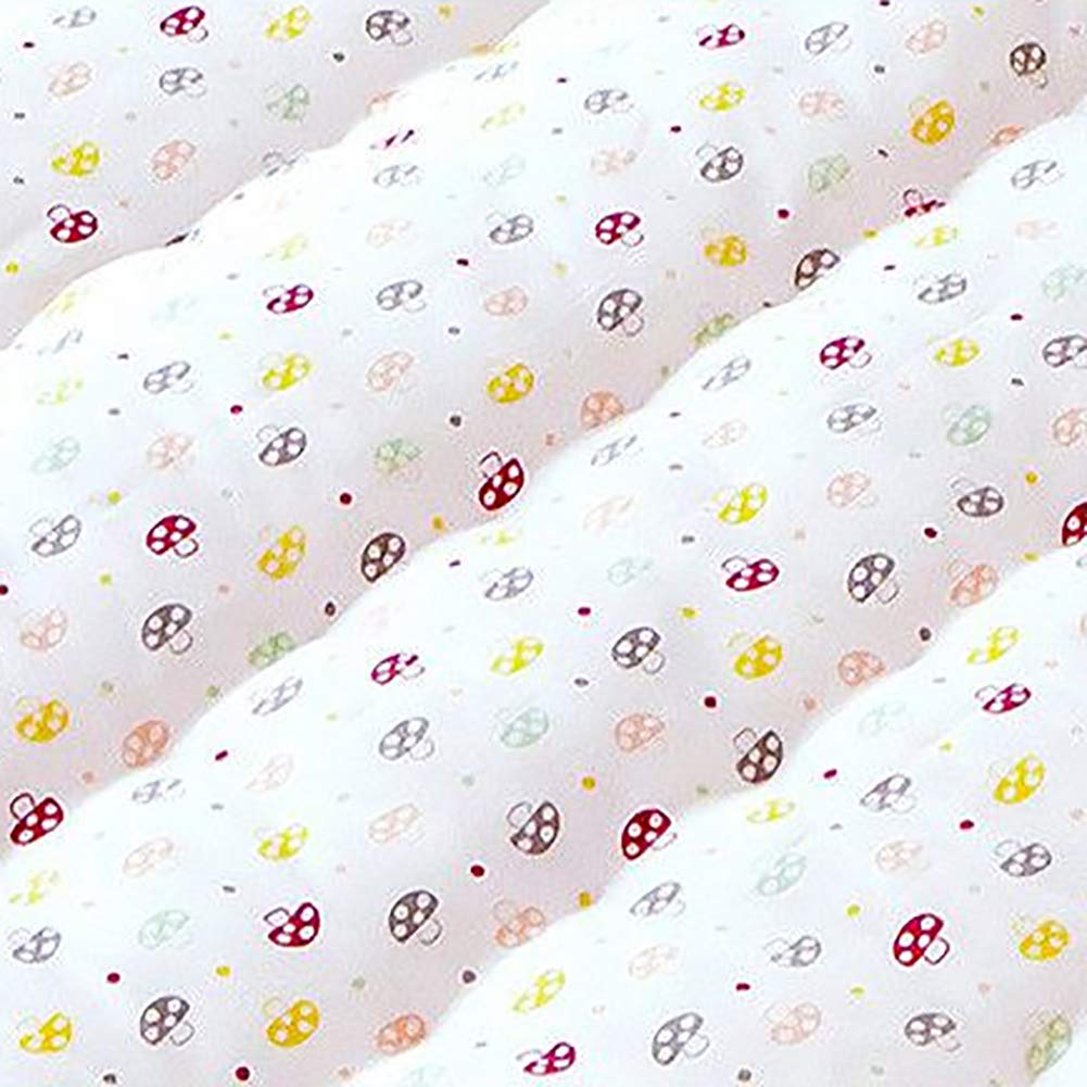 MSM Runde Matratzenauflage, Dick 100% Baumwolle Gesteppter Schutzabdeckung Double Weiß Bett Roll Komfortabel Futon-4cm Thick Durchmesser:180cm
