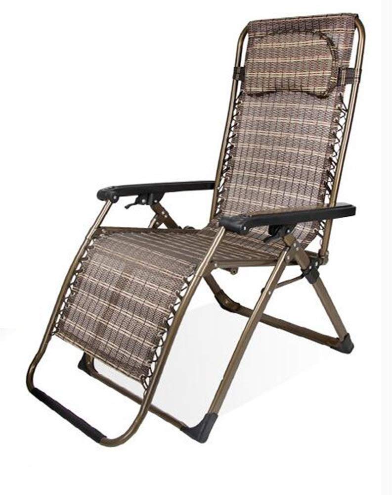 Sillas para acampar gravedad cero reclinables con soporte ergonómico de 260 LB