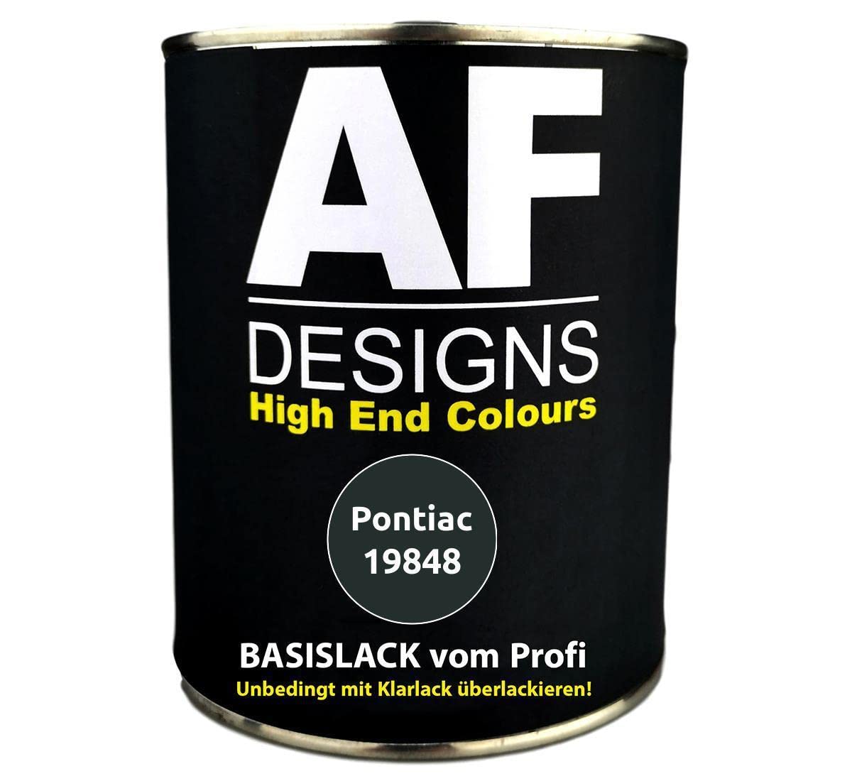 Alex Flittner Designs Peinture de voiture pour peinture de voiture Pontiac 19848 - 1 l - Prêt à l'emploi