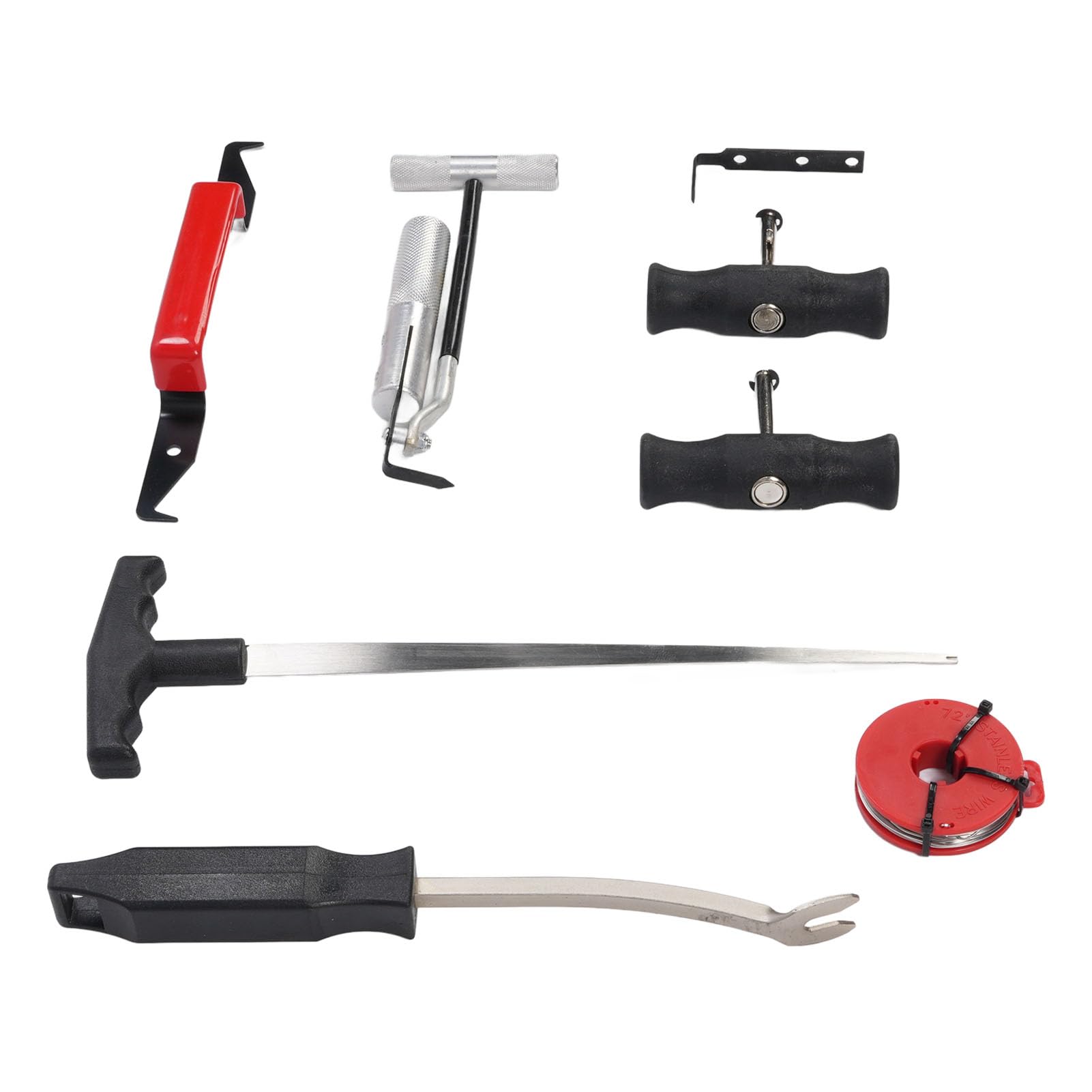 Kit de Herramientas para Quitar Parabrisas, Juego de Quitacristales de Viento Resistente para Coches y Camiones con Cuchillas de Larga Duración para Profesionales