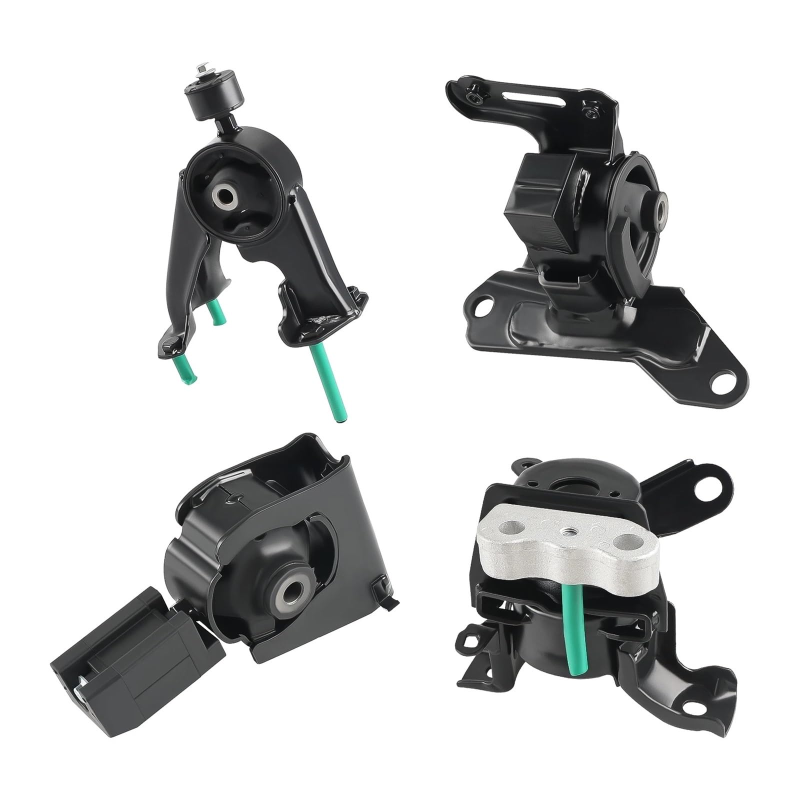 Nokrgqw One Color For Toyota For Corolla 1.8L 2014 - 2019 Oem#: A42024 A4202 A42027 Engine Motor Mount & Transmission Mount Kit Auto Trans Car Engine Mounts