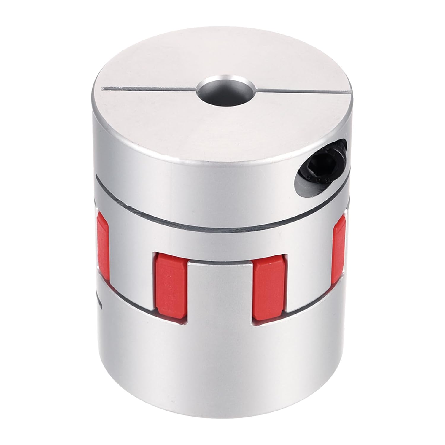 MECCANIXITY Aluminum 10mm to 19mm Flexible Spider Coupling L50mm x D40mm Coupler Jaw Spider Shaft Joint Connector for 3D Printers DIY CNC Router Milling Machine