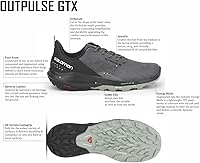Vista 2 de Salomon Men's Outpulse Gore-tex Hiking Shoes Climbing