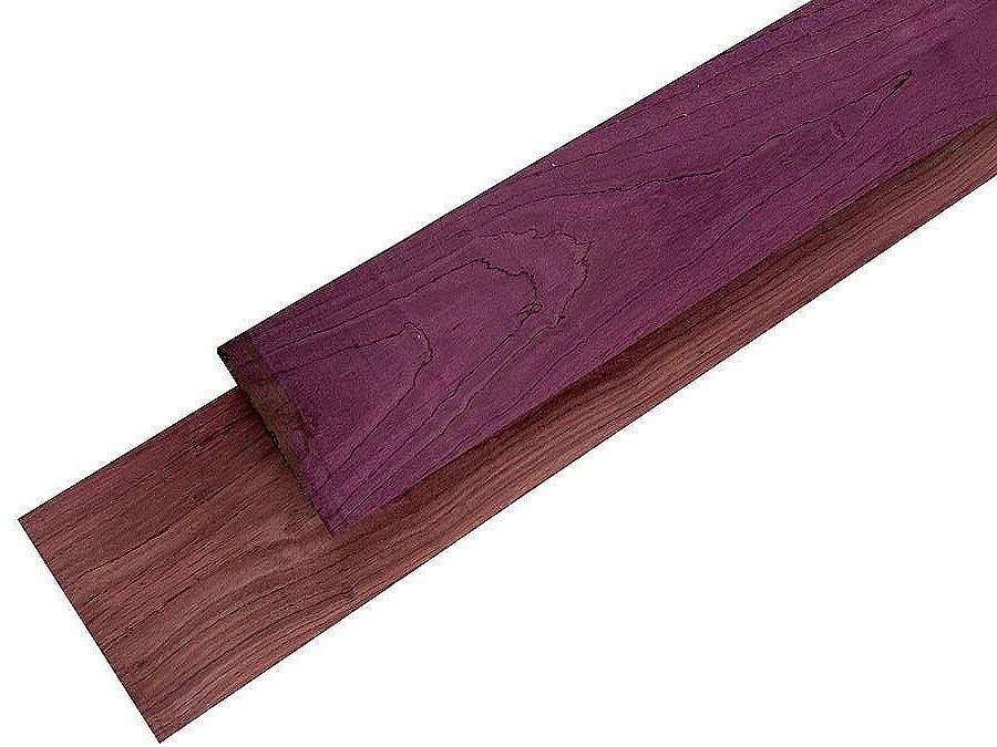 Premium Purple Heart 8/4 Lumber Board S3s (Surfaced On 3 Sides) 20 Board Feet Suitable Wood Pieces for Wood Crafts and Projects