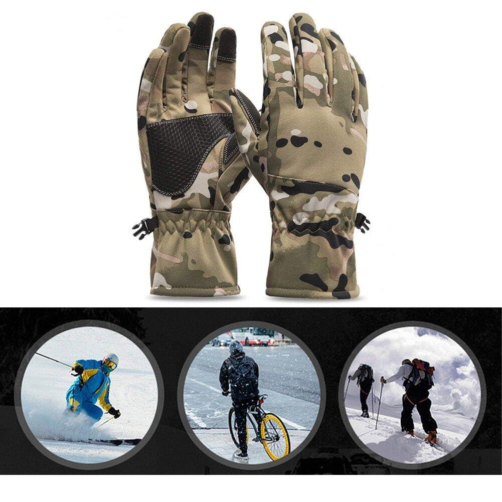 Guanti Invernali Antivento E Impermeabili, Compatibili Touchscreen, Per Uomo E Donna, Per Ciclismo E Sci