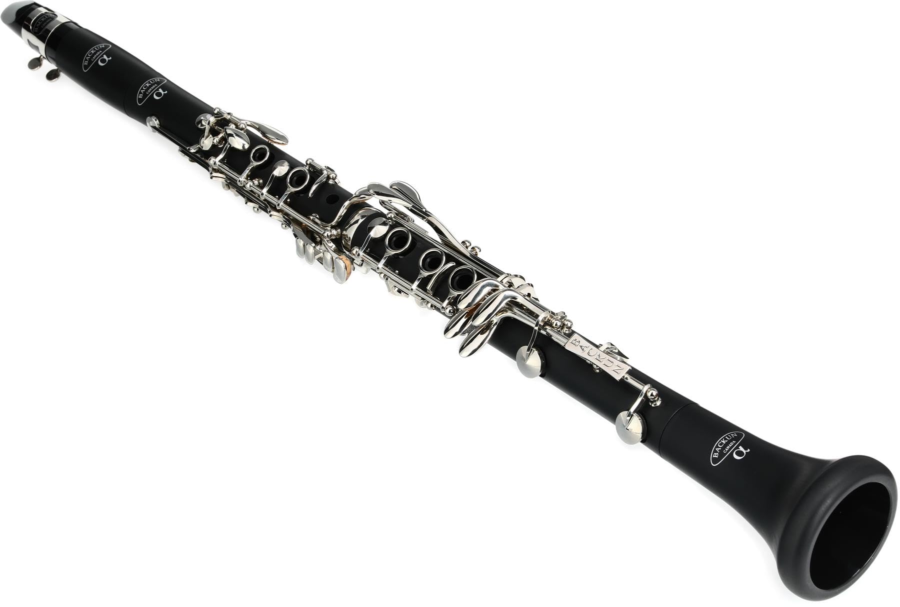 Backun Alpha Student Bb Clarinet with Nickel-plated Keys