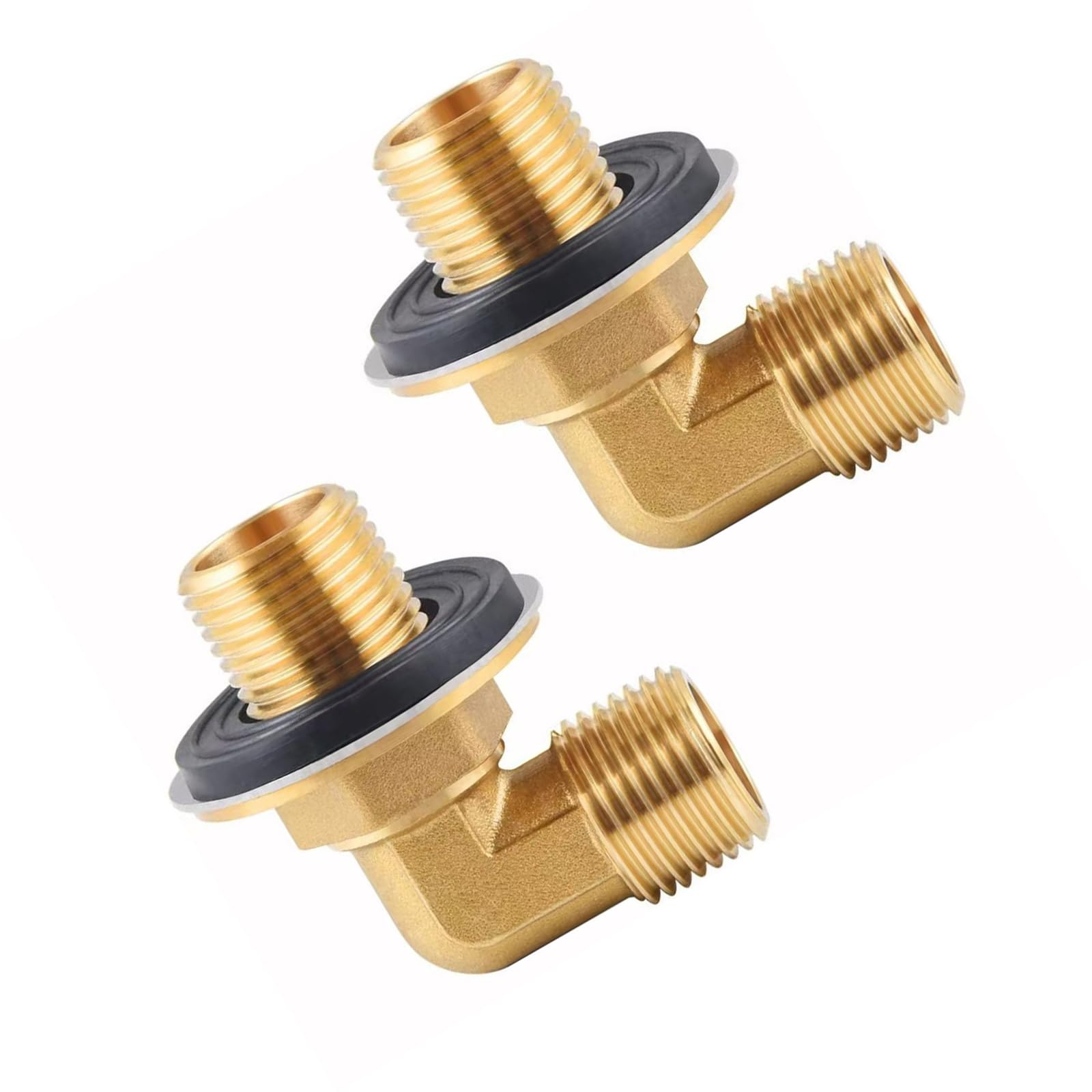 Msioytog Multicolor 2Pcs Commercial Faucet 90 Degree Elbow Joint Wall Mounted Faucet Installation Kits Plumbing Fittings Wall Mounted Installation Kits