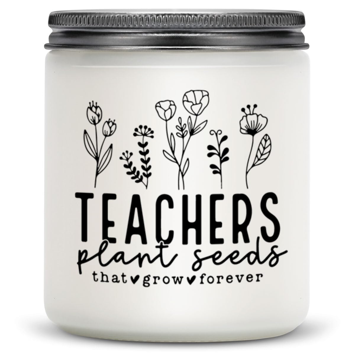 Teacher Appreciation Gifts - Thank You and Best Teacher Gift for End of Year, Thanksgiving, Christmas - Cool Scented Lavender Candles