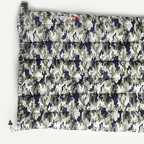 Sleeping Bag 800+ Fill Power Duck Down Bolsa de dormir para camping, mochila, senderismo y viajes con cubierta de nylon 20D, cómoda y amigable con la piel, 195 cm x 75 cm miniatura 7