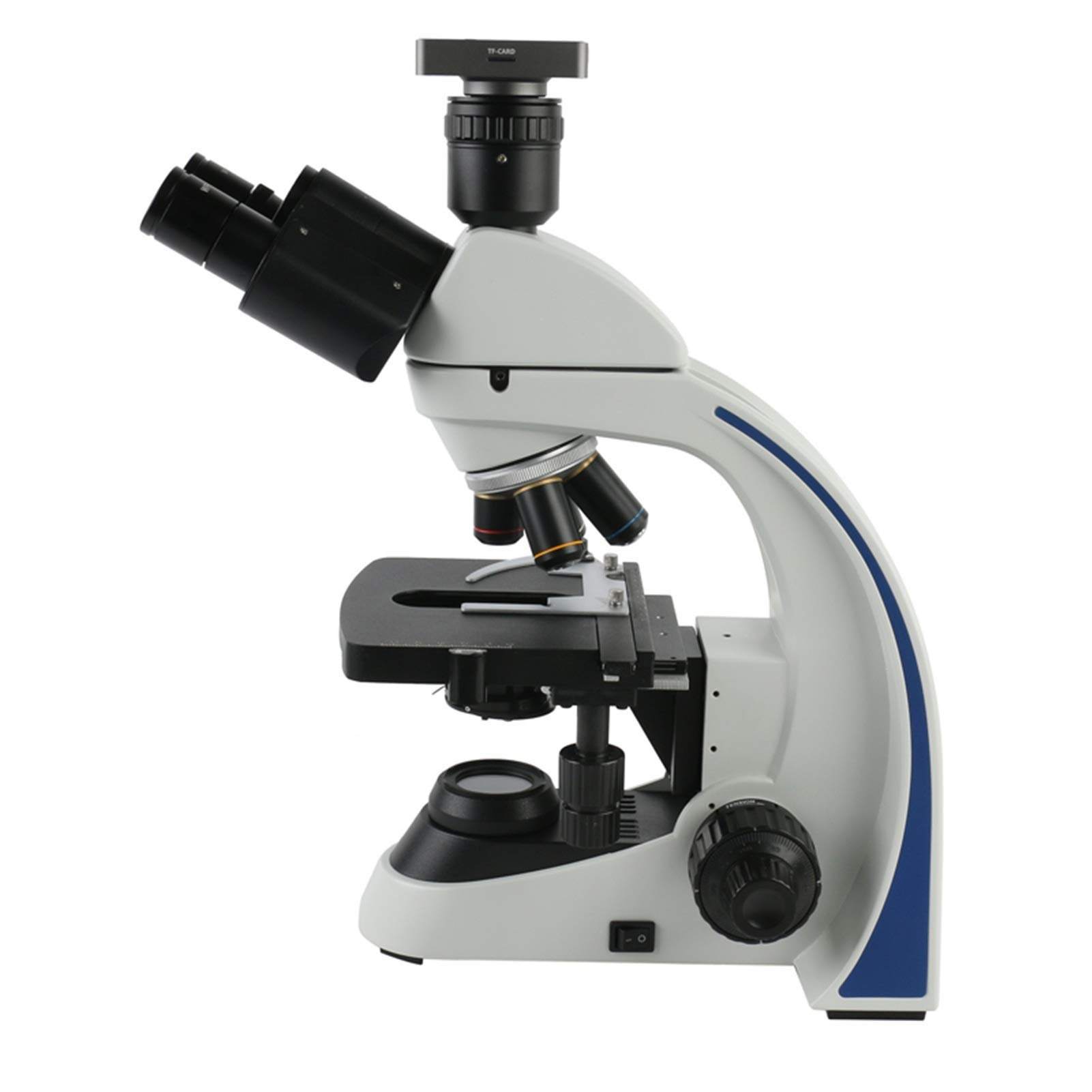 Mikroskop cyfrowy, Mikroskop biologiczny, 40x -1000X 1600x 2000X Laboratorium Profesjonalny Trinocular + 37MP Kamera wideo USB(40X 1000X)