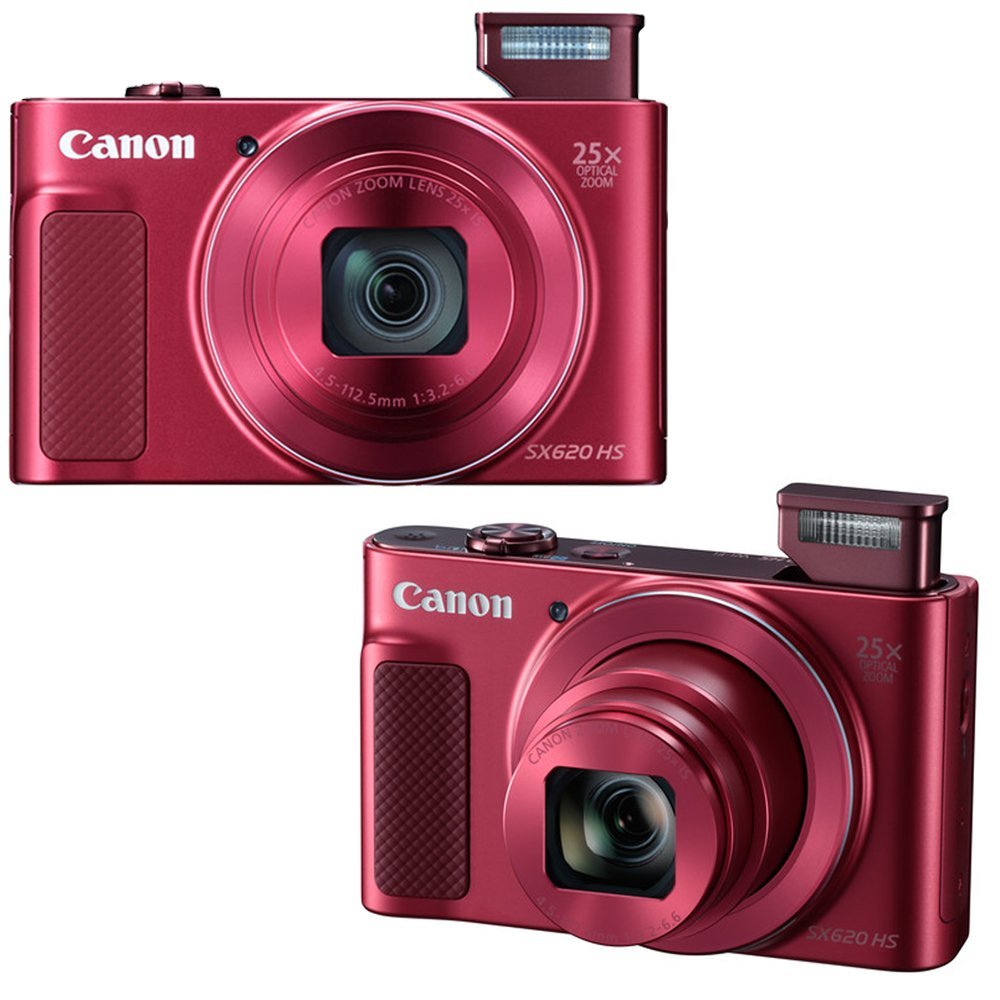Amazon | Canon PowerShot sx620 HS 20.2 MPレッドWi - Fi with NFC 
