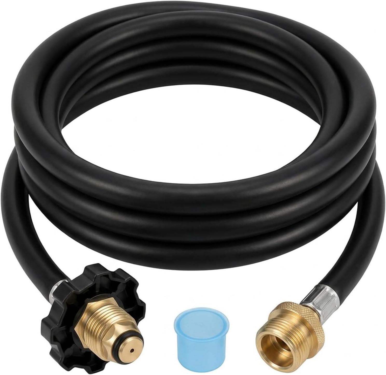 F273704 3M Propane Adapter Hose - Universal Heater Hose for Portable Propane Heaters to 5-20lb Propane Tank, Compatible with Grills, Camp Stoves, Lanterns