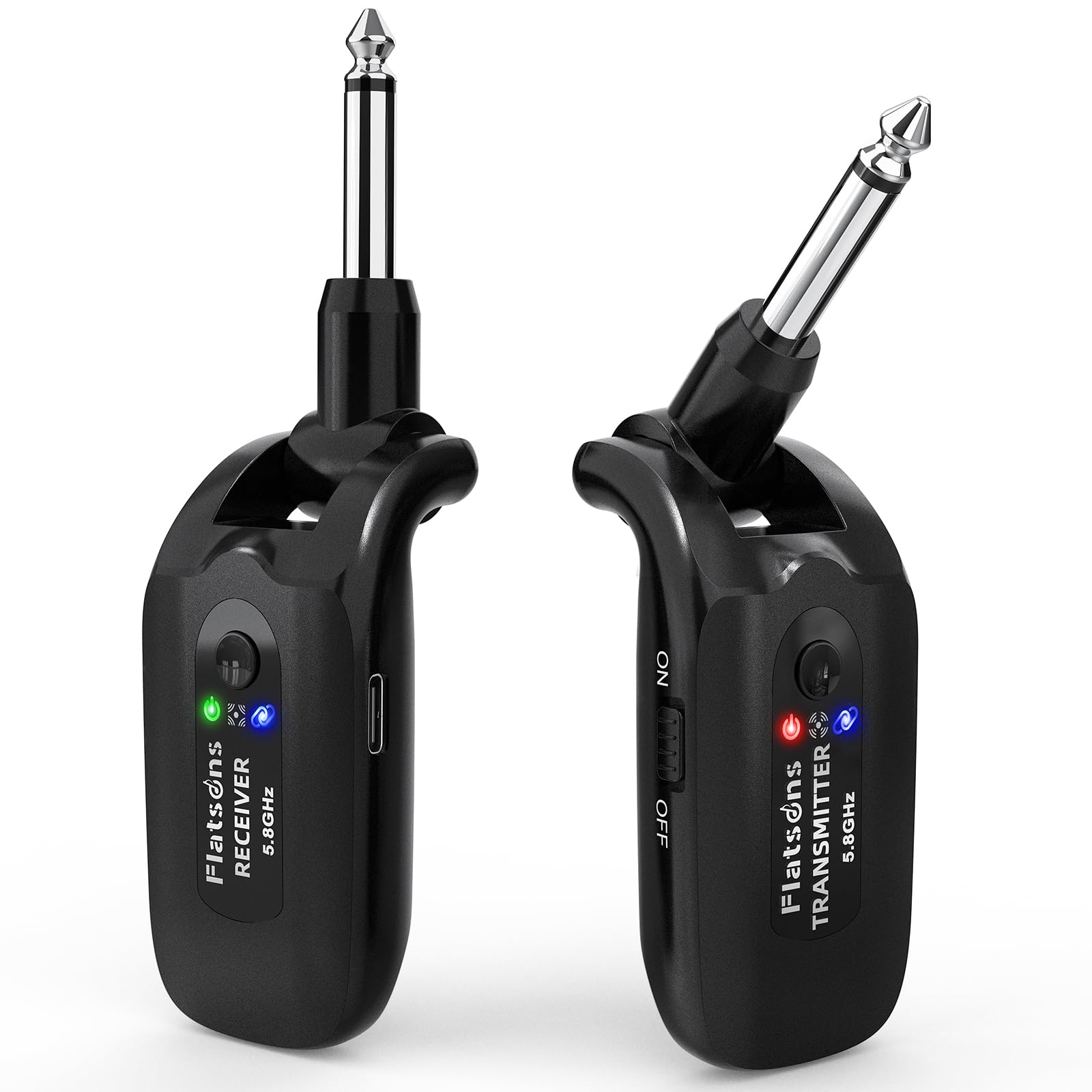 Flatsons 5.8GHz Wireless Guitar System TR-U2