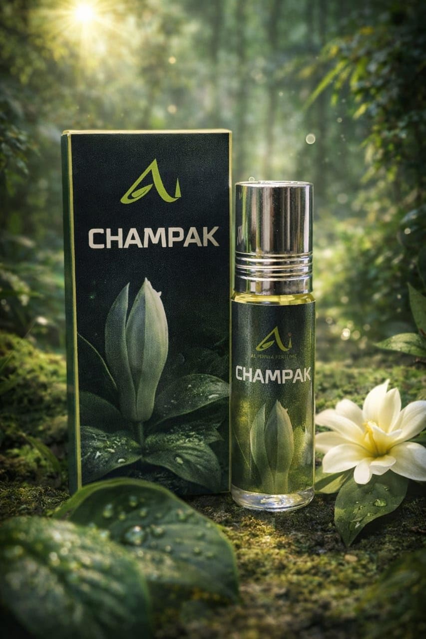 Chembhagam Roll-on Attar Perfume, Concentrated Oil, Unisex, Travel Friendly, Convenient Roll-On, Alcohol-Free, Eco-Friendly Design, Long Lasting Flavour Fragrance (6ml)-image-22