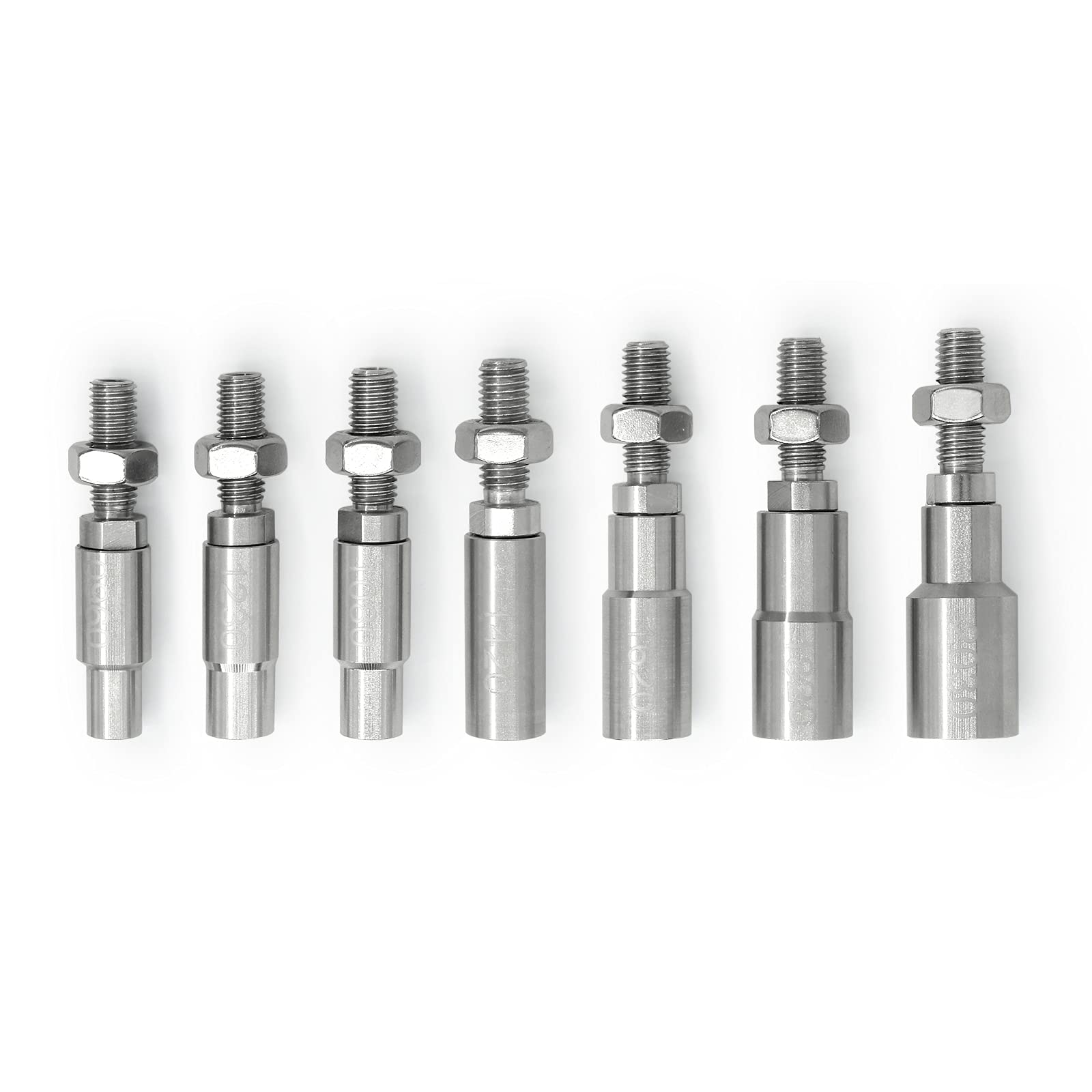 Kamsin 0960 - Manicotto a cilindro intercambiabile, diametro 9,6 mm, per chiodatrice decorativa pneumatica