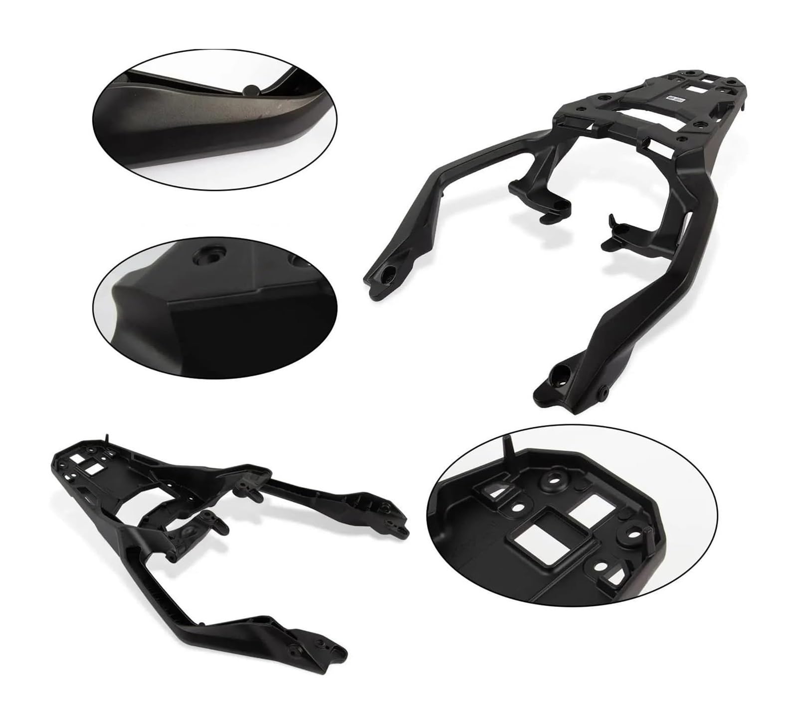 Per FO&RZA 750 NC 750 XADV 750 2021-2024 Moto Coda Posteriore Cremagliera Scatola Dei Bagagli Staffa Sedile Posteriore Portapacchi Supporto Portapacchi Posteriore Motociclo(Style 1)