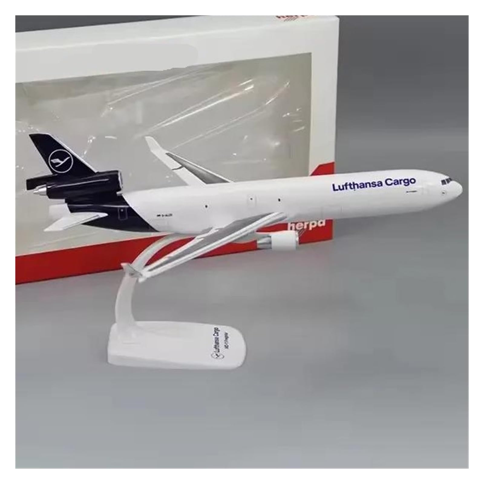 Aerei in Metallo in Miniatura 1:200 per Mcdonnell Douglas Md11 Md-11 Lufthansa Airlines Modello di Aereo Giocattolo da Assemblare per Collezione per visualizzazione