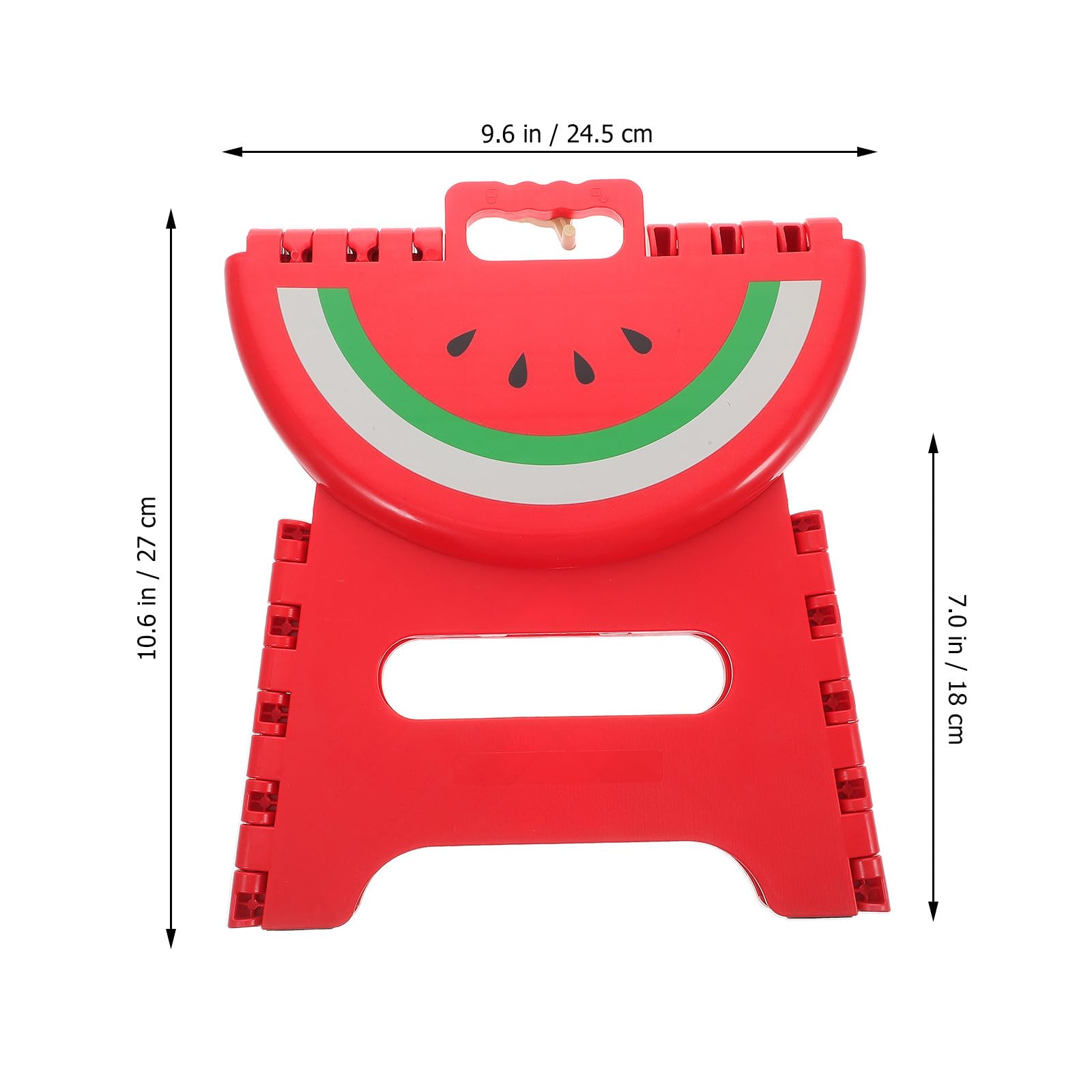 MAGICLULU Sgabello Pieghevole in Plastica, Portatile e Resistente, Sgabello da Campeggio e Pesca per Uso Esterno, per Viaggi, Giardinaggio e Attività All’aperto