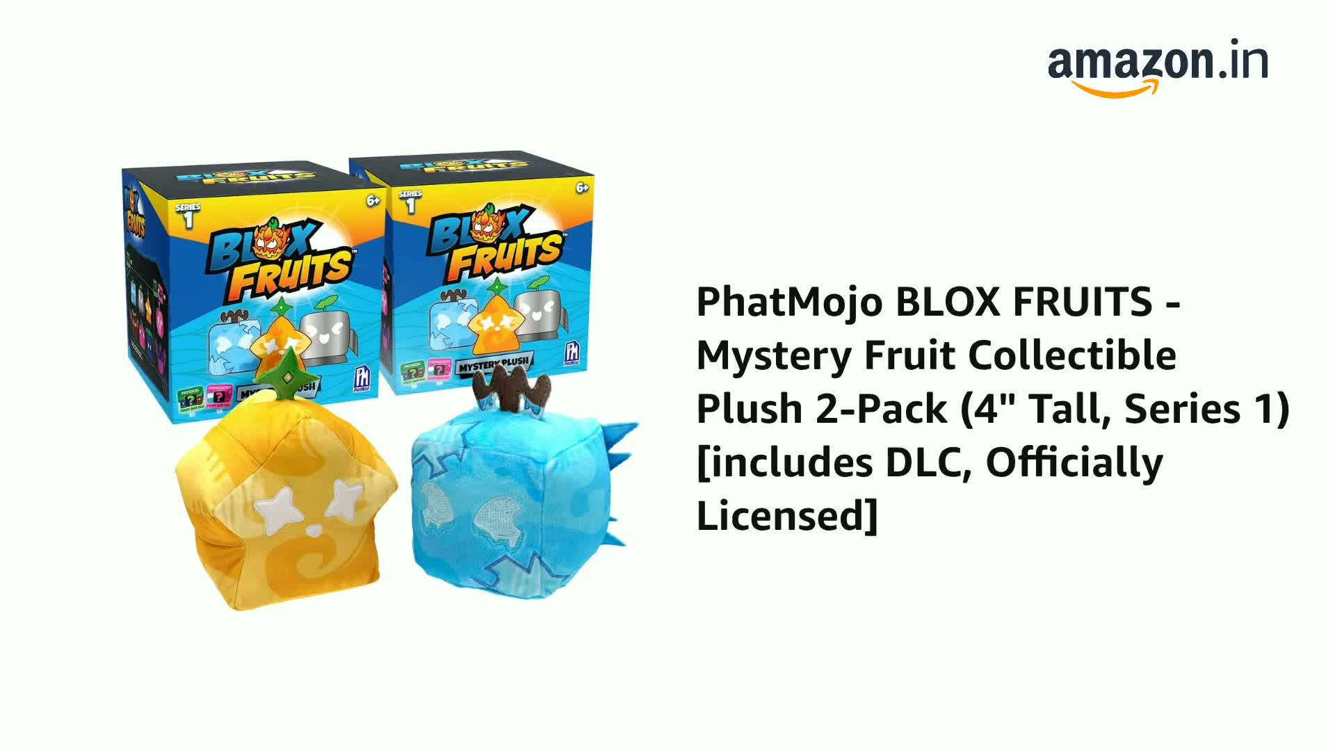 Buy PhatMojo BLOX FRUITS - Mystery Fruit Collectible Plush 2-Pack