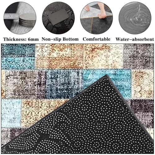 Tapis cuisine devant evier antidérapant et ultra absorbant