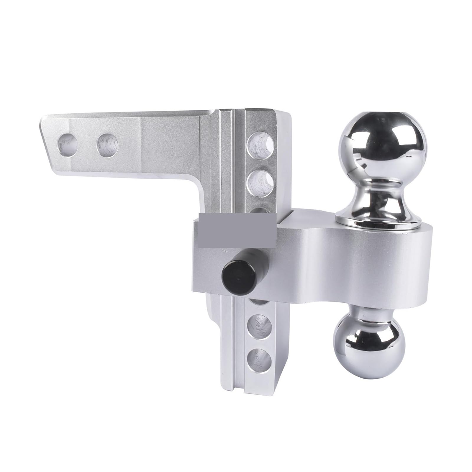 Hak Holowniczy Regulowany Zaczep Przyczepy AP03 Pasuje Do Odbiornika 2", Aluminiowy Opuszczany 6" - 12 500 Funtów Ciężkich Pojazdów Ciężarowych Z Parami Zamków