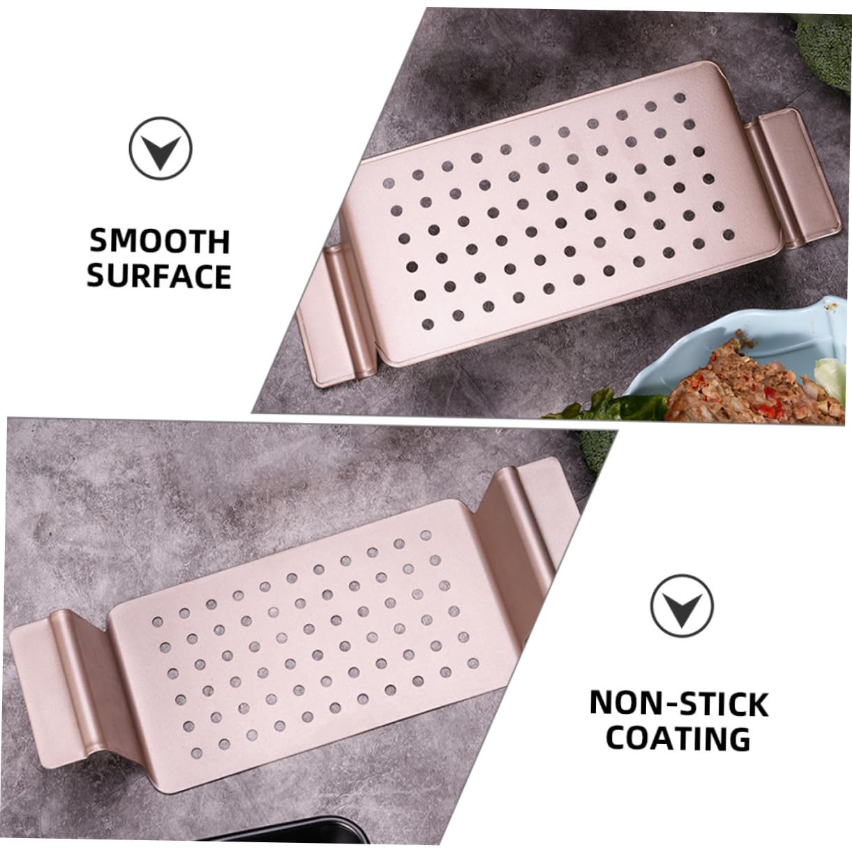 Cabilock Molde para Pan Antiadherente de Acero al Carbono, Fácil de Limpiar y Reutilizable, para Horno y Cocina, Adecuado para Tostadas Caseras