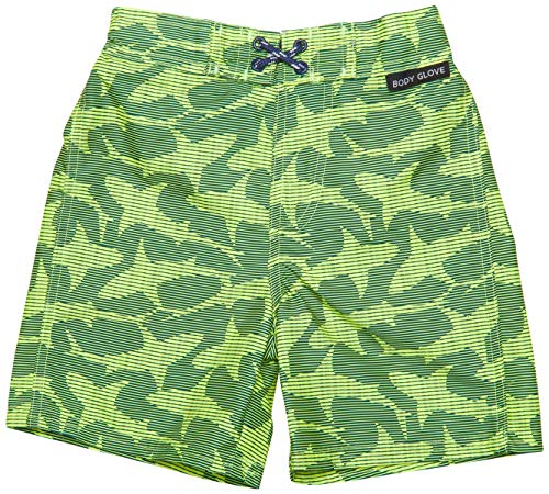 image for Body Glove Toddler Boys' Rash Guard Set - UPF 50+ Short Sleeve Swim Sh