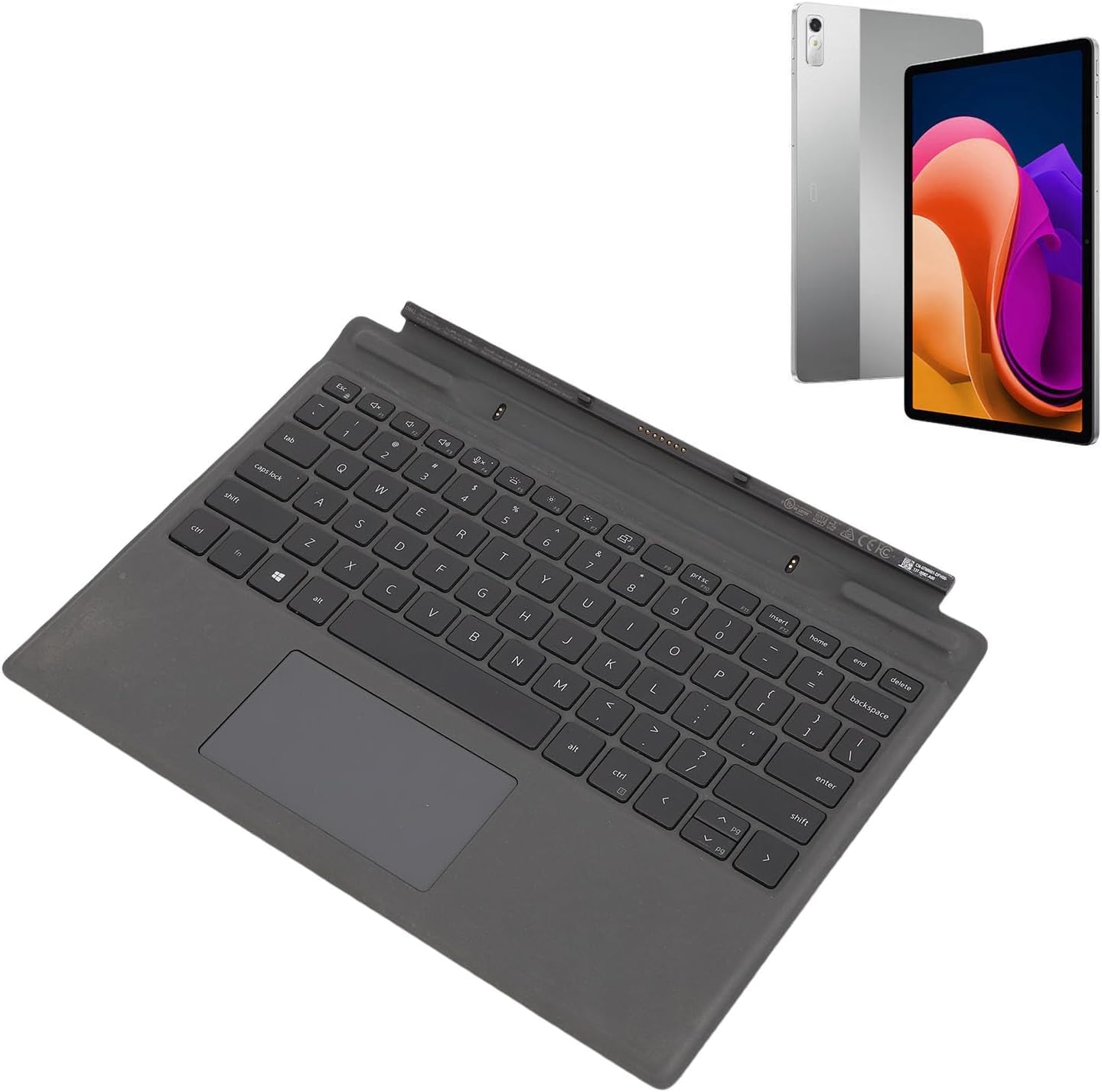 Dell Latitude 7320 タッチパネル Teclado destacável para laptop Dell Latitude 7320 7310, teclado de