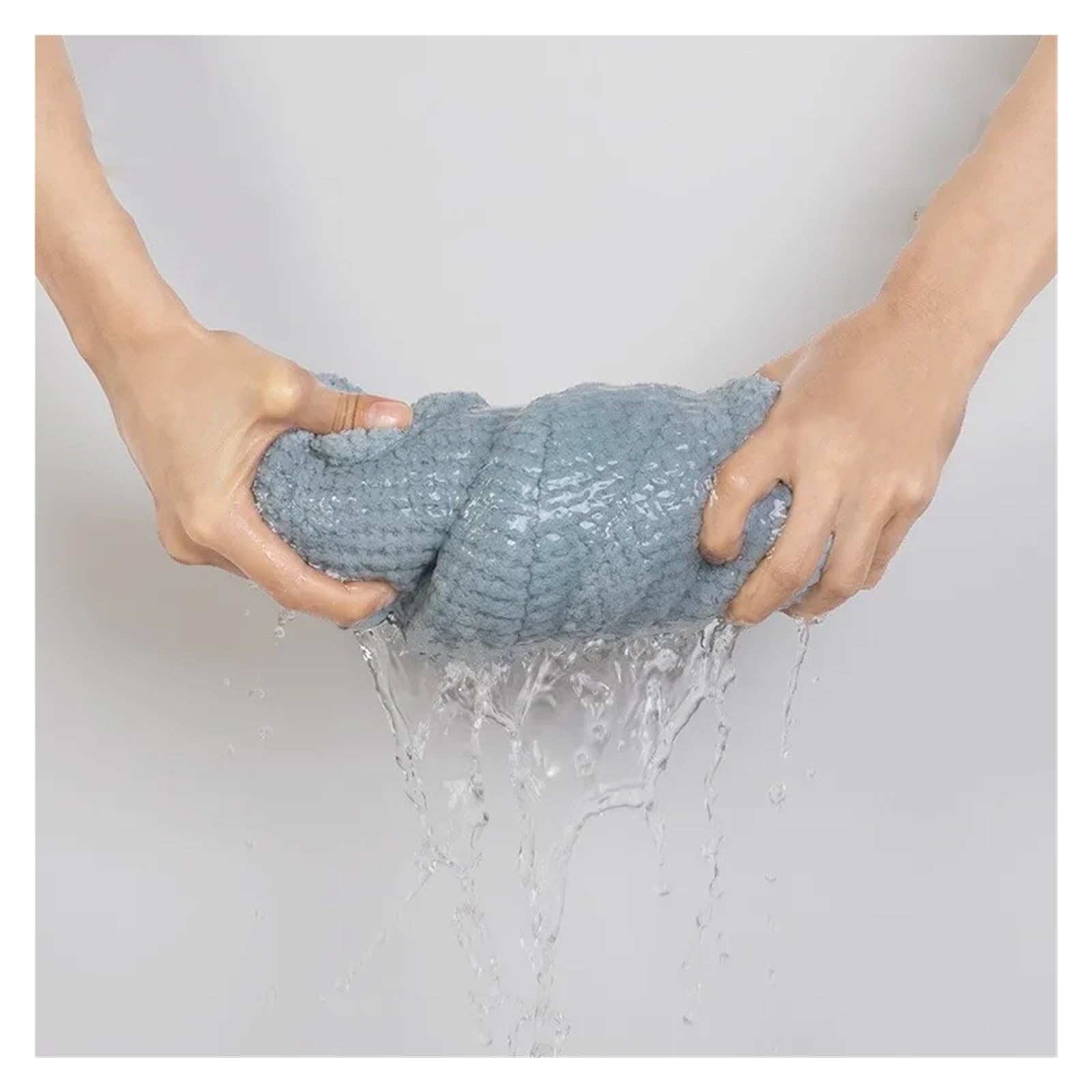 Toallas para Secar El Pelo 3 uds. Toalla mágica de Secado rápido for Cabello de Microfibra, Gorro Envolvente for baño, Gorro de Secado rápido con Turbante Toalla Microfibra Pelo(Red)