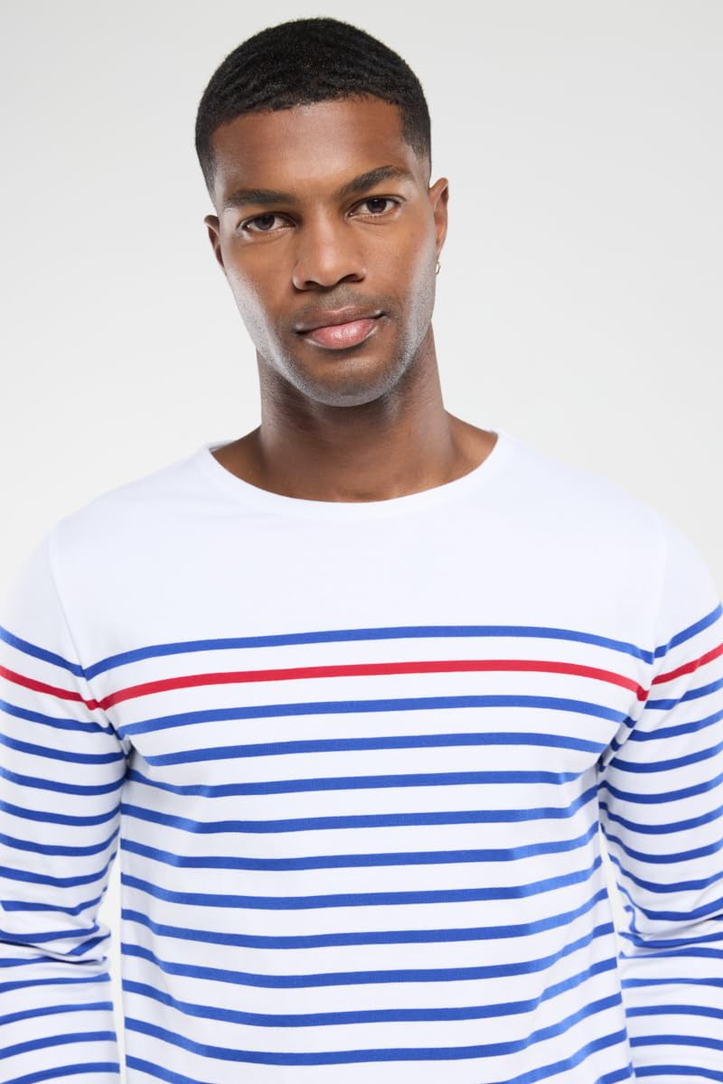 Armor Lux Herren Marinière Rempart Homme Langarmshirt (1er Pack)