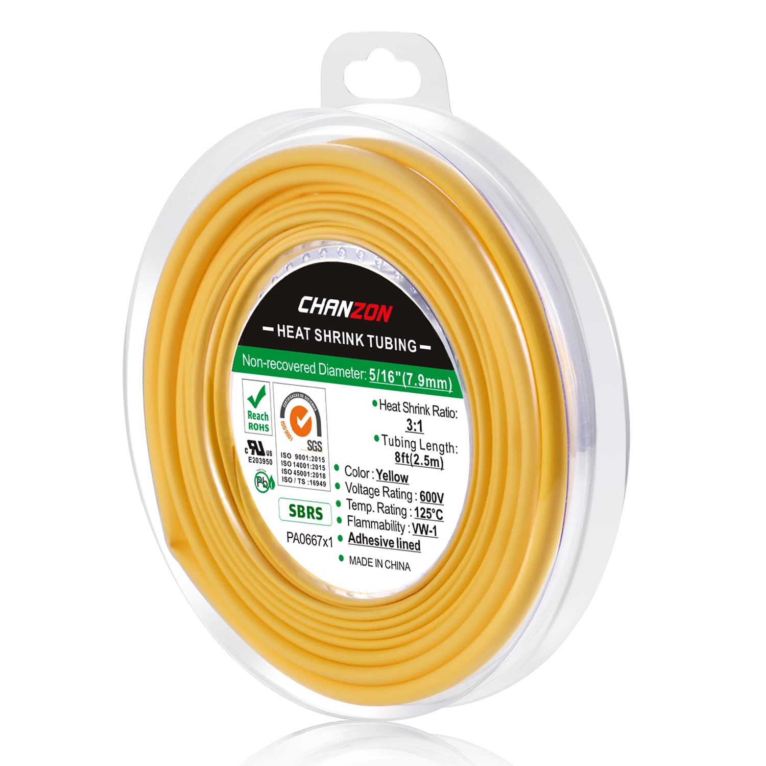 8pcs Blue Heat Shrink Tube Assortment 3:1 Dual Wall Adhesive Ft Line Marine/to E - Foto 8