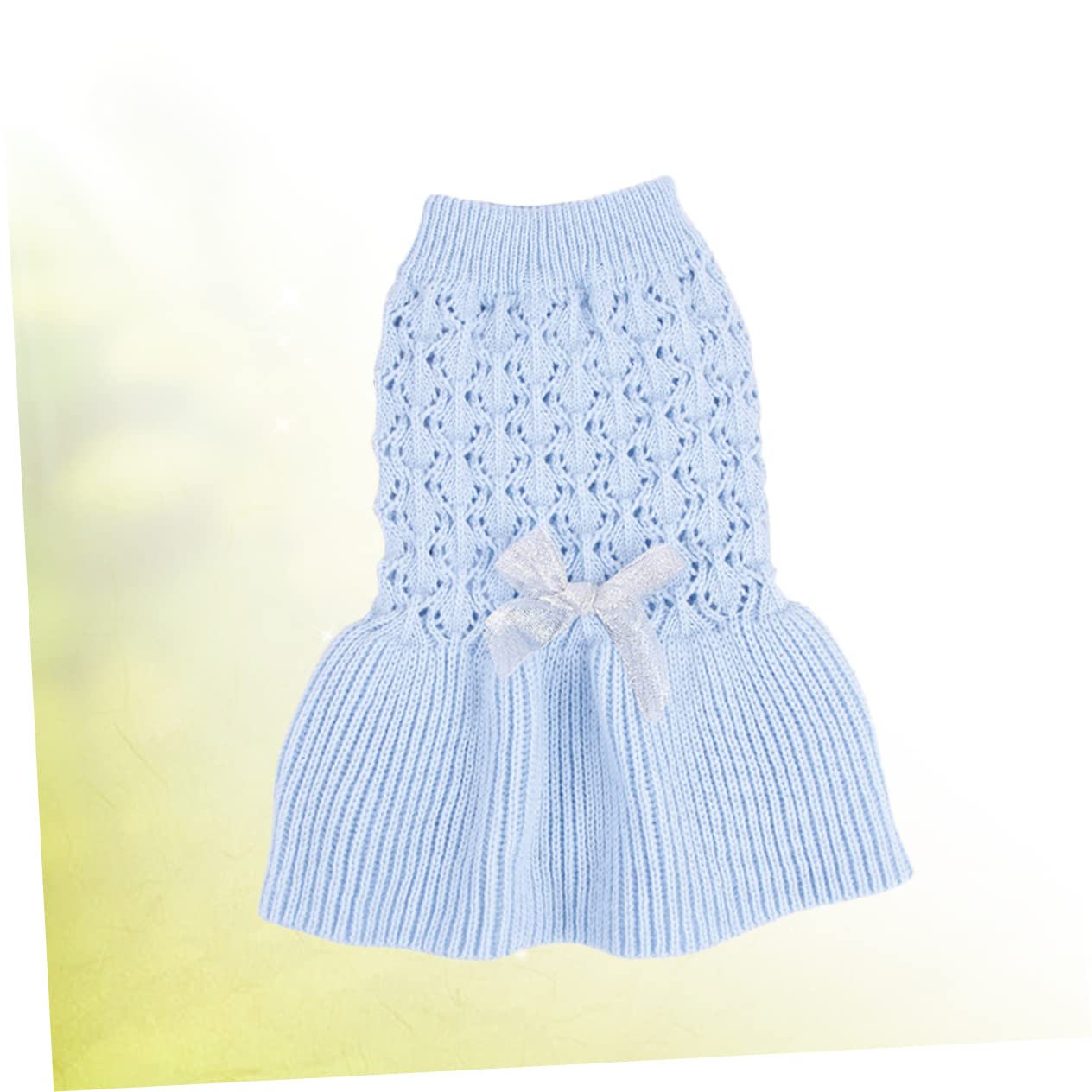 Sosoport 3pièces Pull De Printemps pour Chien Et Chat Vêtement Douillet Laine pour Chiens Et Bleu s