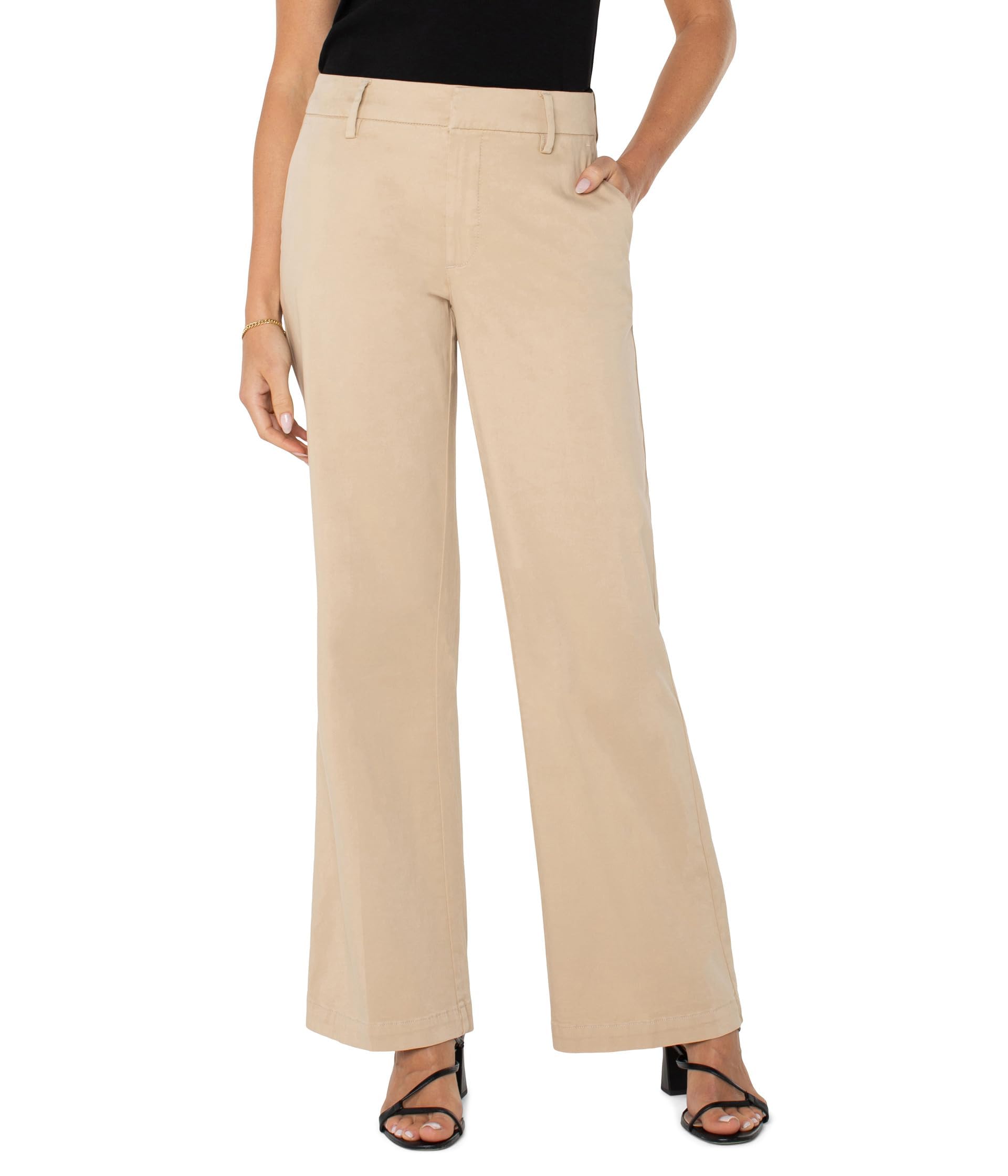 Liverpool Womens Kelsey Knit Wide Leg Trouser 30