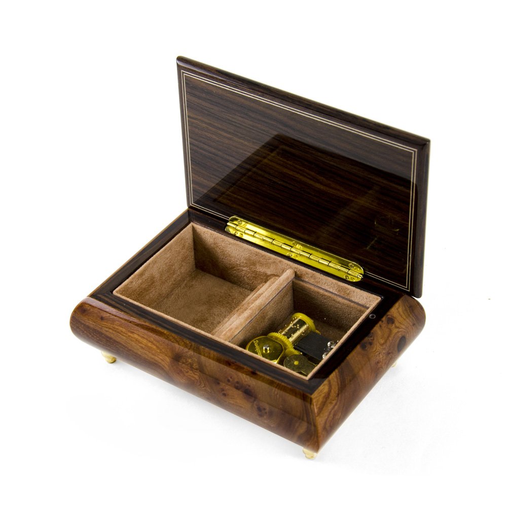 Amazon.co.jp: 手作り18注回転木馬Wood Inlay Musicalジュエリー