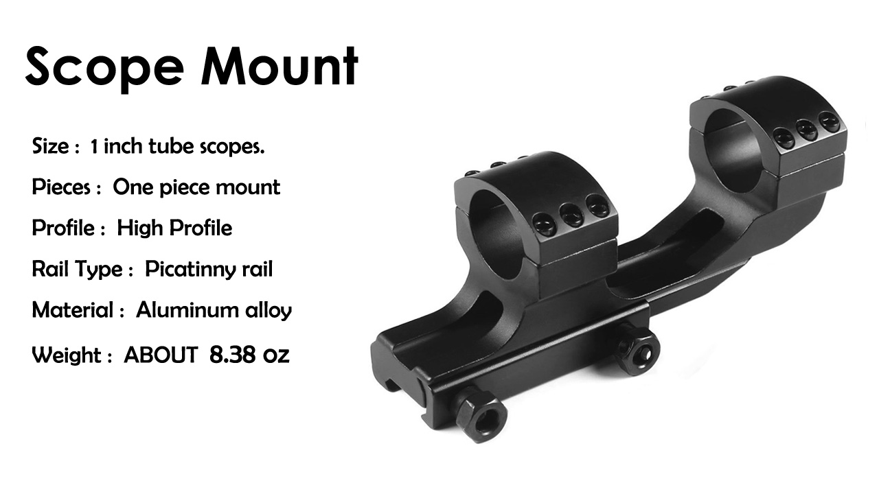 Amazon.com : MIZUGIWA 1 inch Cantilever Flat Top Forward Reach