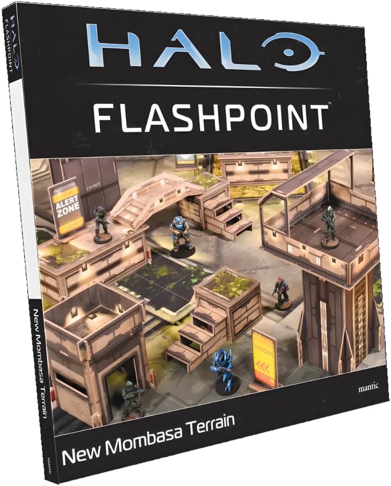 mantic Games. Halo: Flashpoint The Board Game: New Mombasa Terrain Expansion Pack