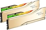 G.SKILL Trident Z5 Royal Neo Series DDR5 RAM (AMD Expo) 96GB (2x48GB) 6000MT/s CL28-36-36-96 1.35V Desktop Computer Memory U-DIMM - Gold (F5-6000J2836F48GX2-TR5NG) - 1