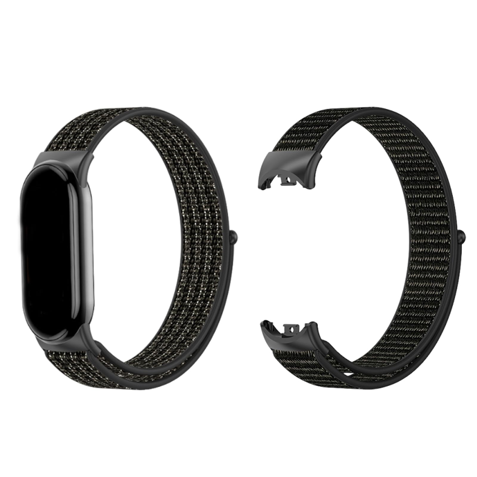 2pcs Bands Adjustable Sport Straps Replacement Wristbanding, Universal Fitness Band for Man Woman Compatible with Xiaomi Smart Watch Belt Strap 10 and 9 Band and 8 Watch Strap-image-9