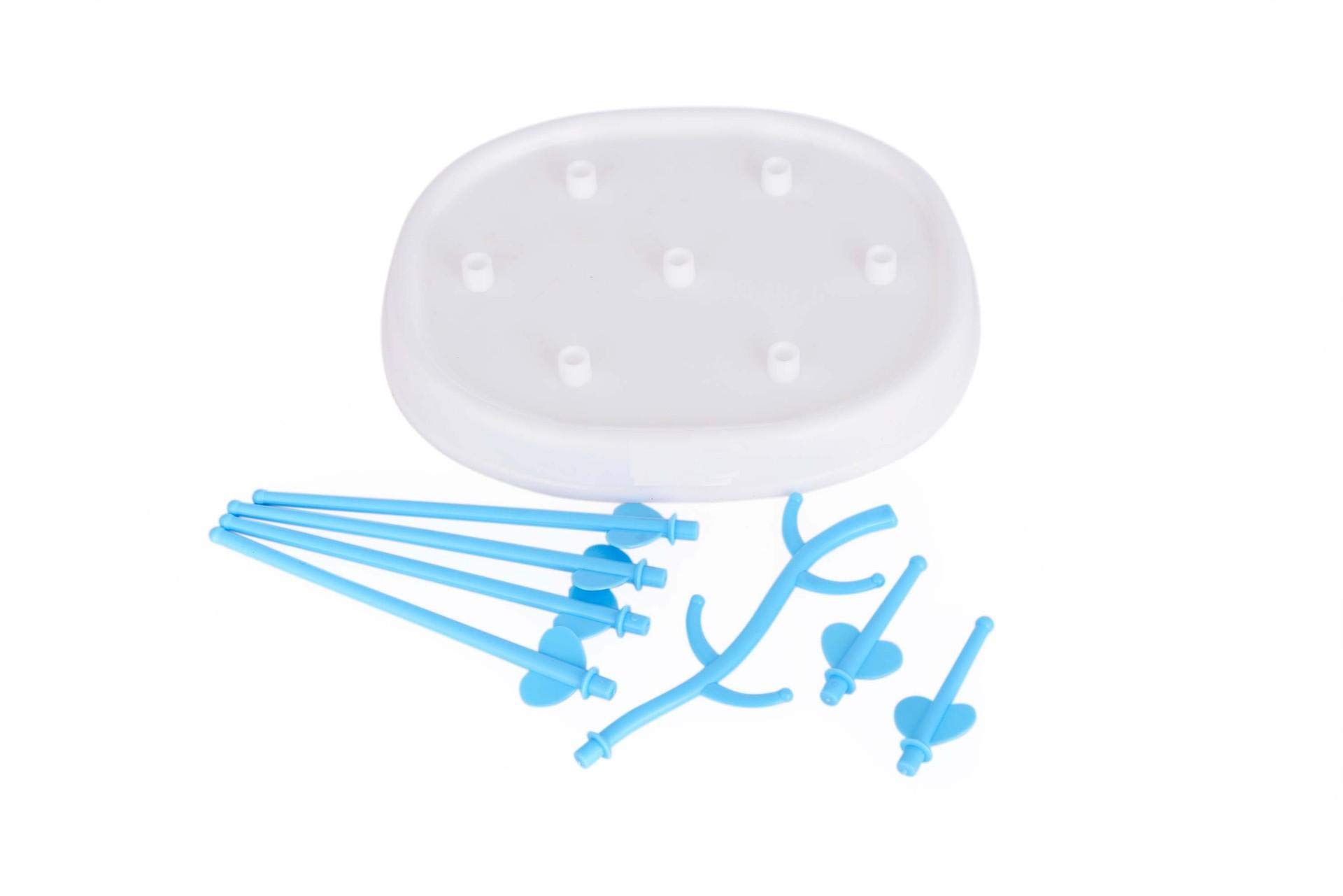 SYGA Baby Bottle Drying Rack Plastic Demountable Dustproof Branch for Baby Bottle Nipple Straw(White) 3