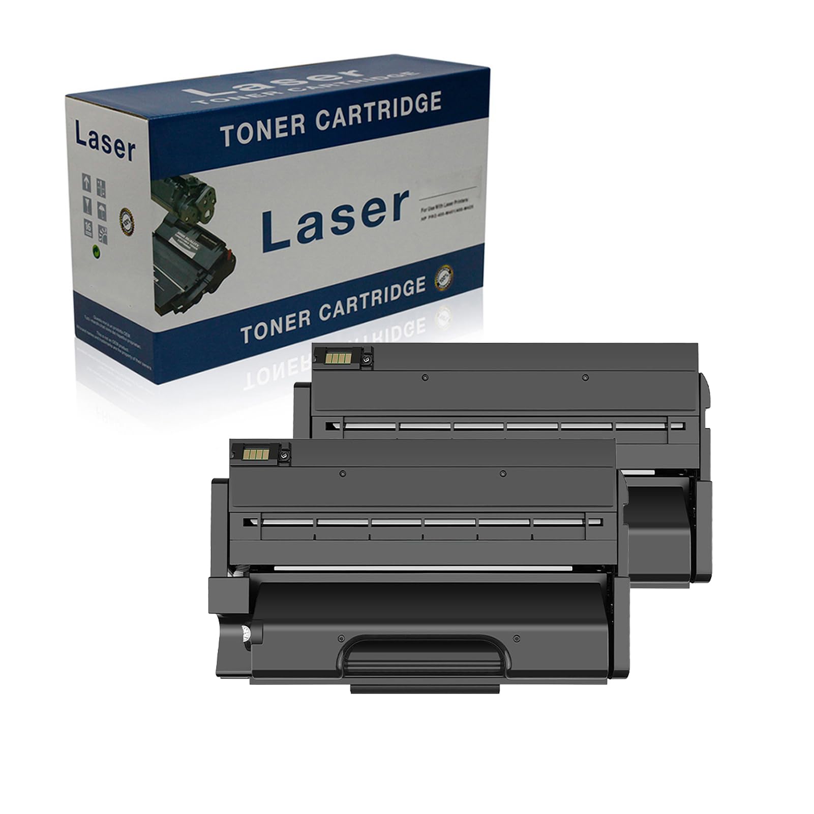 Kompatybilny zamiennik kasety z tonerem dla Ricoh SP330 SP330H do użytku z Ricoh Aficio SP330 SP330DN SP330 SP330SFN SP330H drukarką, (czarny-5000 stron),2 pack