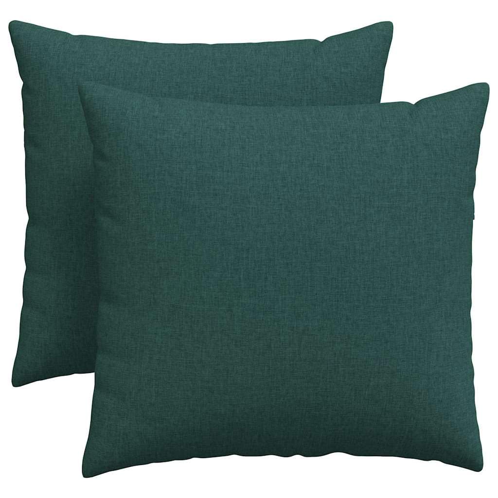 Set di 2 cuscini decorativi per divano, 45 x 45 cm, con imbottitura, moderni cuscini decorativi in morbido tessuto per divano, cuscini quadrati con rivestimento sfoderabile