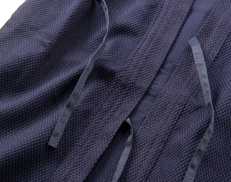 Navy Blue Single Layer Kendo Kendogi - Colour Fixed 100% Cotton Japanese Kendo Uniform Keiko gi
