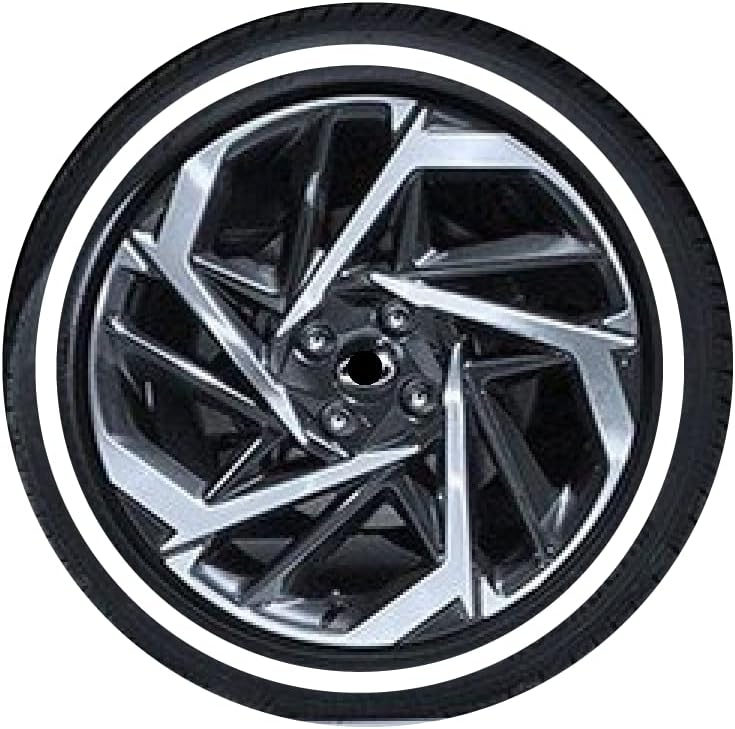 Motorik Permanent Rubber Tire Stickers - White Walls - 3D Lettering kit ...