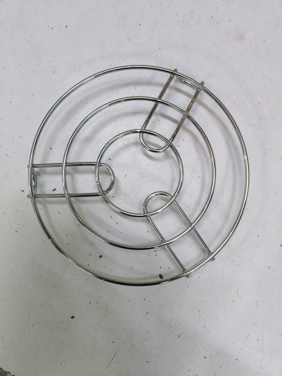 LSARI Stainless Steel Round Cooker Steamer Pot Steaming Tray Rack Stand Pack of 1