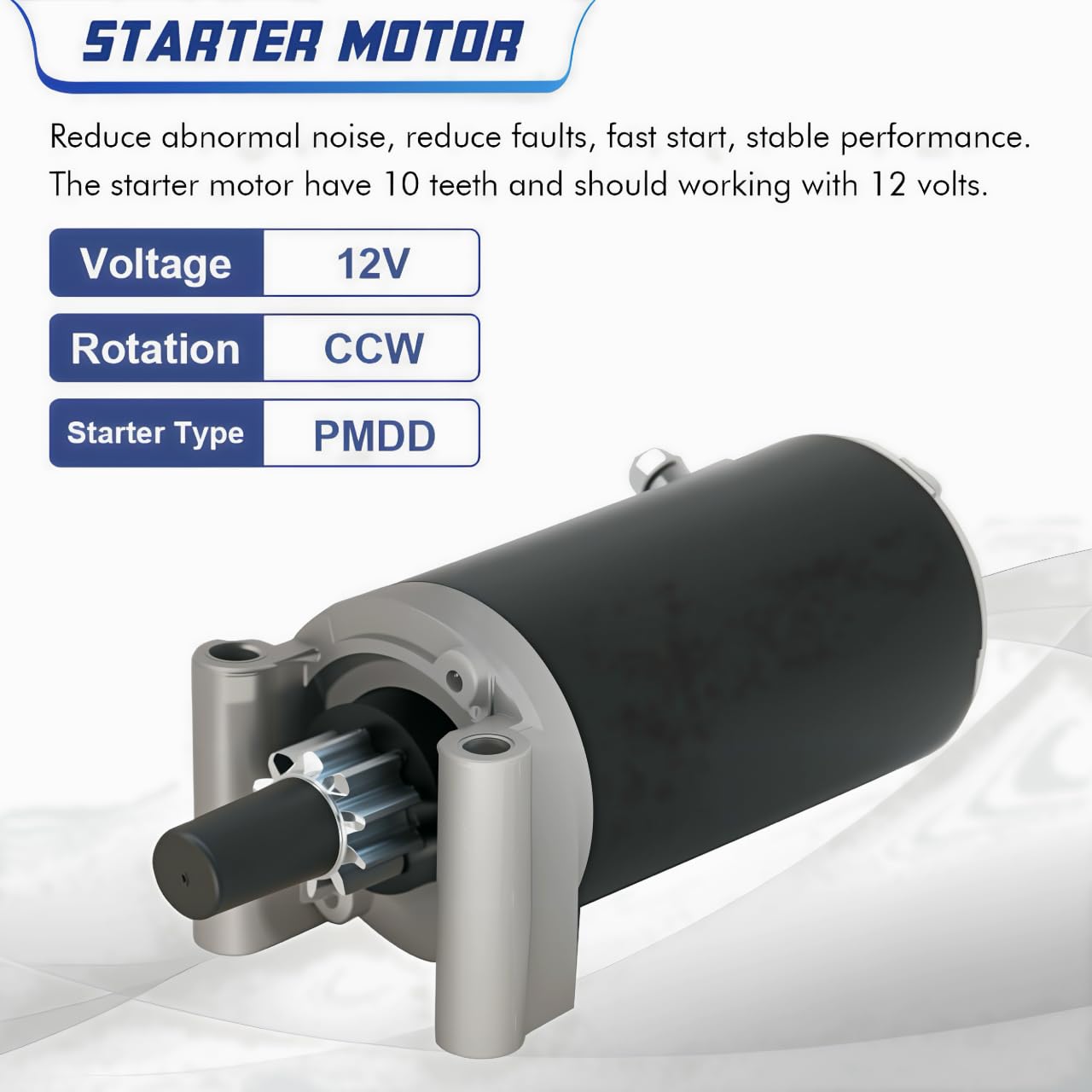 Kohler 7000 Series Starter Motor Replacement KT715 KT725 KT730 KT735 Courage Twin SV710 SV715 SV720 SV730 SV735 SV740,20HP 23HP 25HP 27HP 1999-1140051 3209801 3209803 3209804 3209808