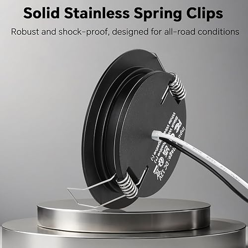 Miniatura 9 de acegoo Luz de RV ultra fina regulable (paquete de 6, 3000 K) 12 V interruptor de atenuación