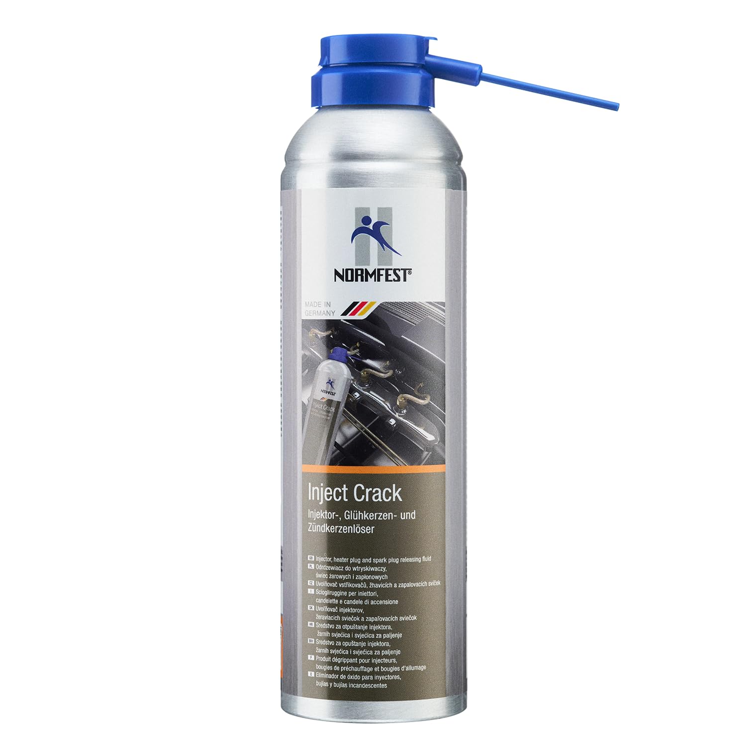 Inject Crack pour injecteurs, bougies de préchauffage et bougies d’allumage - 250 ml