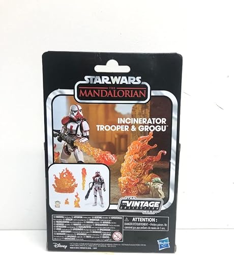 Miniatura 4 de Hasbro Star Wars - The Vintage Collection Deluxe Incinerator Trooper & Grogu 203768 Star Wars - The Vintage Collection Deluxe Incinerator Trooper &
