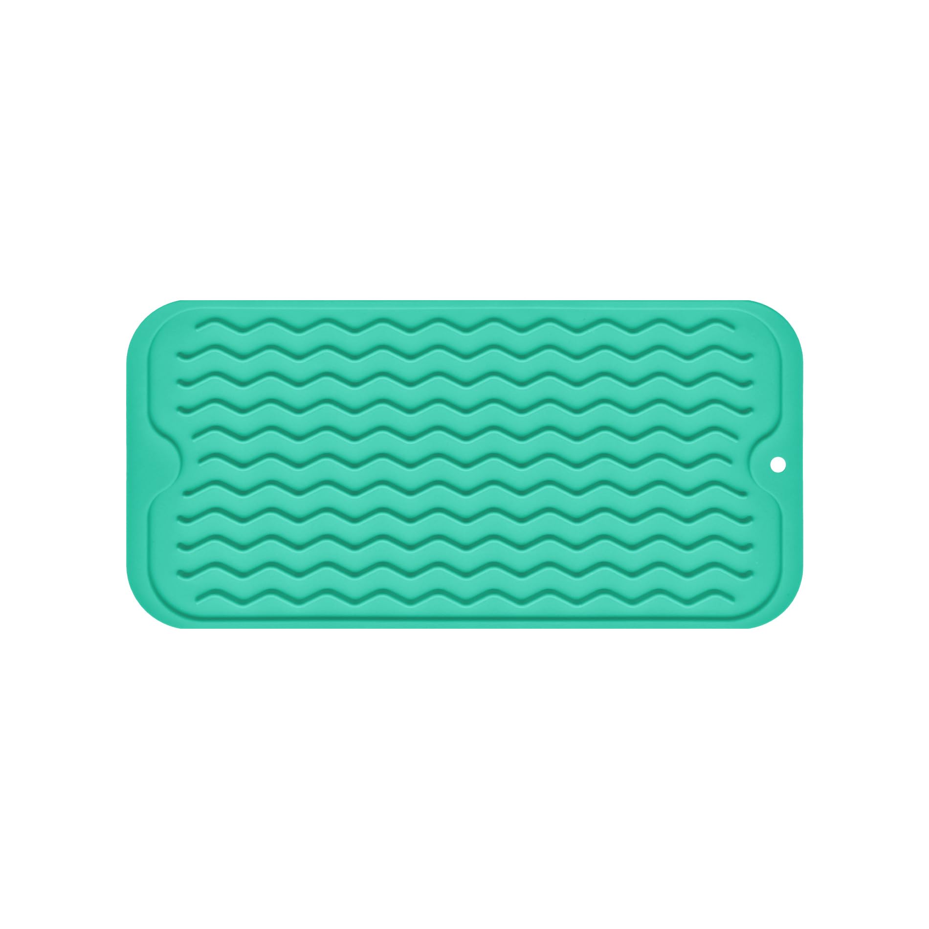 Silicone Dish Drying Mat for Multiple Usage, Easy clean, Eco-friendly, Heat-resistant Dish Drainer Mat for Kitchen Counter,Sink,Refrigerator or Drawer